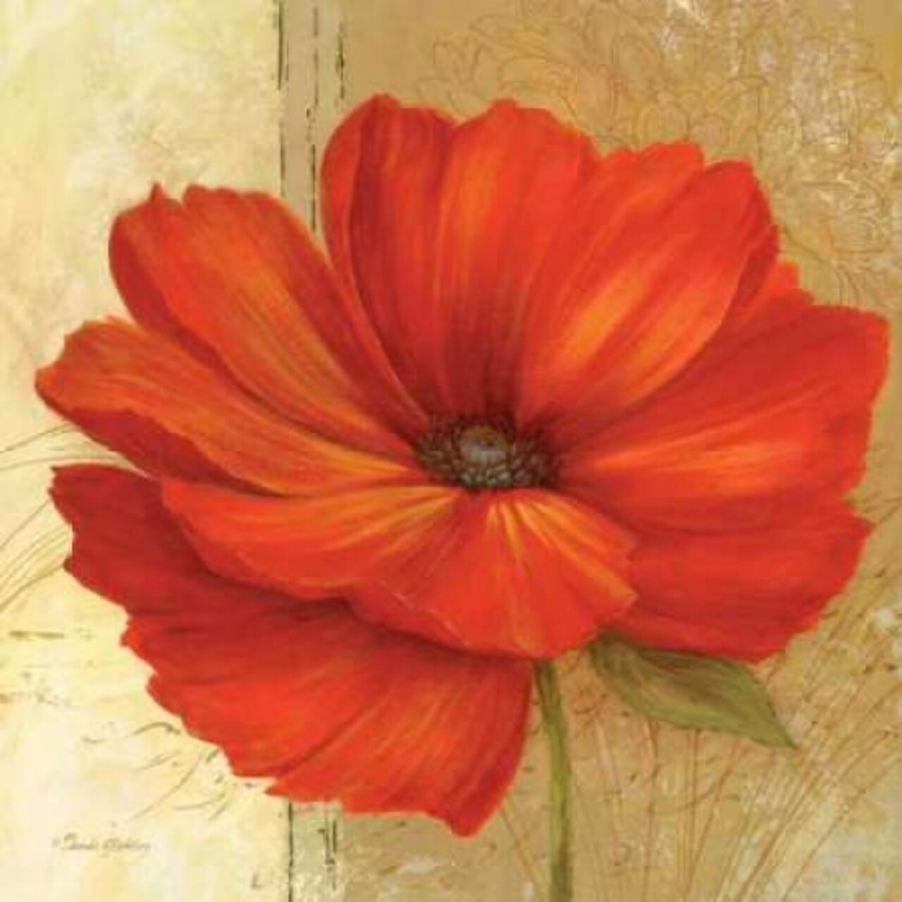 Papaver II Poster Print by Pamela Gladding - Item # VARPDXGLA606
